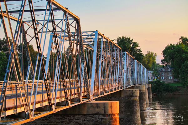 Washington crossing bridge